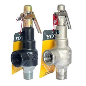 Válvula de seguridad de elevación completa roscada DN15-DN50 A28Y-16C/10P de acero inoxidable para alivio de sobrepresión en sistemas de agua - Product Image 3