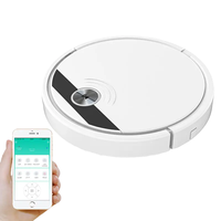 Remote Control dengan Tangki Air, Penyedot Debu 3-in-1 untuk Menyapu dan Mengepel, Robot Pembersih Rumah Tangga Pintar