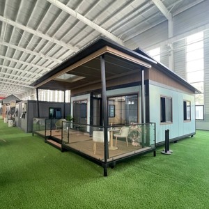 Casa <span class=keywords><strong>Contenedor</strong></span> Expandible, Casa Prefabricada Plegable, Casa Modular, Villa de Lujo, Habitación Hecha de <span class=keywords><strong>Contenedor</strong></span> <span class=keywords><strong>para</strong></span> Oficina al Aire Libre - Product Image 1