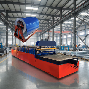 WADLEY Steel Trapezoidal Roof <b>Tile</b> Forming Machine with Pump Motor & Gearbox-Custom Voltage Long Service Life - Product Image 1
