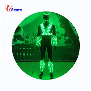 Chaqueta led de alta calidad para ocio y deportes, ropa luminosa, disfraz de iluminación colorida, ropa lavable, luz led Flash