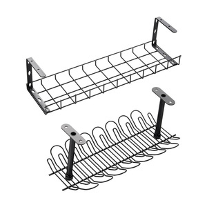 Huibaili Hardware Under <b>Desk</b> Cable Management Tray Ladder Type Cold Rolled Steel Modern <b>Simple</b> Design For Office Commercial Use - Product Image 2