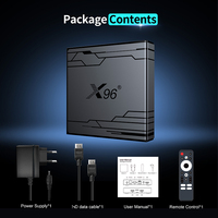 Precio de Fábrica X96 NEX Amlogic S905Y5 2/16GB 4GB/32GB IPTV BOX ATV WiFi 6 4K 8K Set-top Box Android 14 Control Remoto por Voz Smart Box