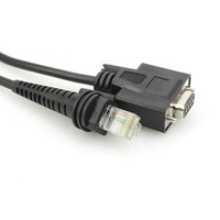 Cable Adaptador Industrial Blindado Personalizado DB9 RS232 a RJ50 10P10C para Escáner de Código de Barras, PLC y Dispositivos Médicos