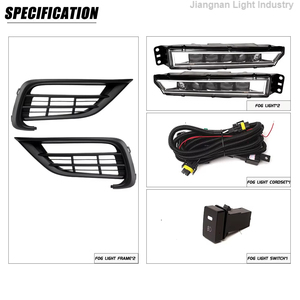 Led DRL ban ngày chạy đèn chiếu Sương Mù Ánh sáng đèn lắp ráp Kit cho Honda cái nhìn sâu sắc thành phố 2019 2020 2021 2022 - Product Image 5