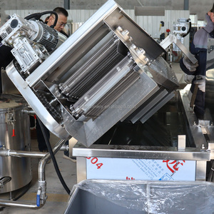 Convoyeur industriel, grande machine à frire les morceaux de poulet, les arachides et les poisson-frites, machine à friture continue - Product Image 3