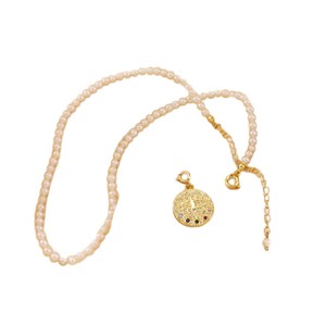 <span class=keywords><strong>Collana</strong></span> con Perla Naturale d'Acqua Dolce Rotonda a Forma di Cometa - Product Image 5