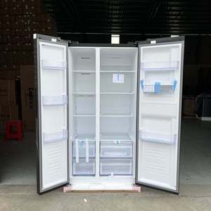 Réfrigérateur à double porte de style domestique, 573 litres, à froid ventilé, sans givre, avec congélateur supérieur, haute qualité, grande capacité, pour hôtel et extérieur - Product Image 3