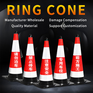 Nón an toàn EVA tròn 28 inch cho đường bộ tái chế nón giao thông khẩn cấp có thể thu vào để an toàn cho xe - Product Image 2