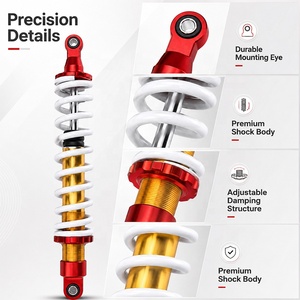 Amortisseur de moto professionnel 430 mm, haute performance, suspension réglable, amortissement pour moto tout-terrain 150cc 250cc PIT <span class=keywords><strong>QUAD</strong></span> DIRT BIKE - Product Image 4