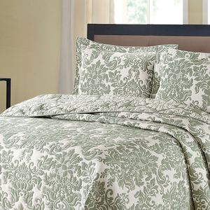 Sang trọng Jacquard Quilt trải giường tất cả các mùa <span class=keywords><strong>Comforter</strong></span> cho nhà khách sạn hoặc đám cưới với Polyester Điền - Product Image 5