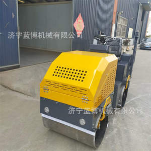 Rodillo Vibratorio Compacto de Doble Tambor de 900 mm de Ancho, Equipo de Construcción de Carreteras para la Compactación de Asfalto y Suelo - Product Image 5