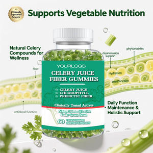 Capsules de céleri Vitamines Fibres alimentaires Complément alimentaire Améliore l'immunité Santé intestinale Soutien digestif pour adultes Fabriqué en usine certifiée GMP - Product Image 3