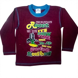 Wholesale <b>Cheap</b> Bamboo Cotton Custom Screen Printing Kids Sport Boy <b>Light</b> t Shirt OEM Kids T-shirt Manufacturer Online Shopping - Product Image 1