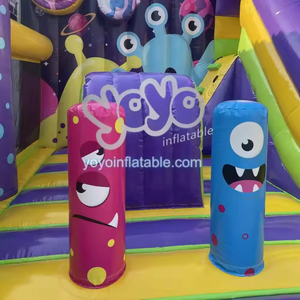 Toboggan gonflable personnalisable de haute qualité / château gonflable avec toboggan sec - Product Image 1