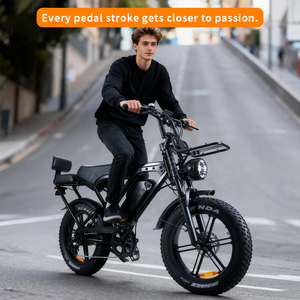 VOMO Vélo Électrique Prix UE X80Pro Fatbike 20*4 Pouces <span class=keywords><strong>2</strong></span> Places Vélo Électrique de Livraison Tout-Terrain Vélo Électrique - Product Image 2