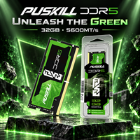 Mémoire RAM pour ordinateur portable PUSKILL 8 Go 16 Go DDR5 4800 MHz pour ordinateur portable professionnel et usage quotidien