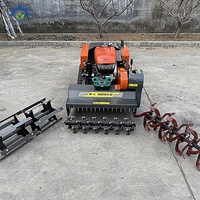 Robot tondeuse télécommandé diesel 15,5 CV Euro5 pour une agriculture écologique