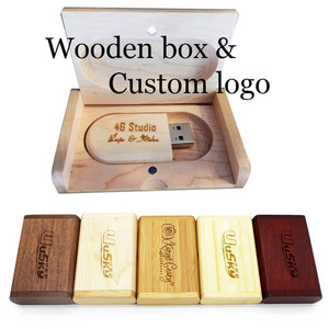 Usine Clé USB 4 Go 8 Go 16 Go 32 Go 64 Go 128 Go Clé USB en bois Clé USB en bois en gros - Product Image 6