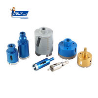 Outils RLT, mèche de perçage en porcelaine brasée sous vide, forets diamantés, scie à trous, coupe-trous, mèches diamantées