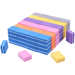 Lime à <span class=keywords><strong>ongles</strong></span> professionnelle miniature en papier de verre double face, lime à <span class=keywords><strong>ongles</strong></span> colorée de petite taille pour manucure - Product Image 1