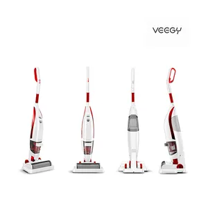 Factory price smart home wireless wet and dry vacuum cleaner cordless floor washer rechargeable electric mops OEM ODM supplier