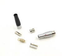 4.2-5.2mm 직경 케이블 용 FGG 0B 커넥터 스트레이트 플러그 2 3 4 5 6 7 9 핀 항공 플러그