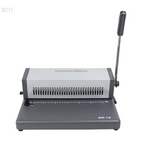 Perforatrice automatique BC-Mp12, machine de perforation automatique pour le traitement du papier, machines d'emballage, équipement de bureau pour le traitement du papier
