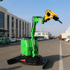 Miniexcavadora Eléctrica de Diseño Innovador con Control Remoto y Doble Hoja de <span class=keywords><strong>Bulldozer</strong></span> para Demolición - Product Image 2