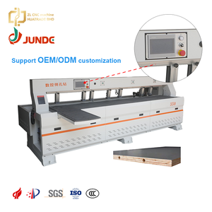 Máquina Perforadora de Orificios Laterales para Gabinetes CNC JD-CK3000 de Alto Rendimiento y Precisión, 380V, para Producción de Puertas y Ventanas - Product Image 1