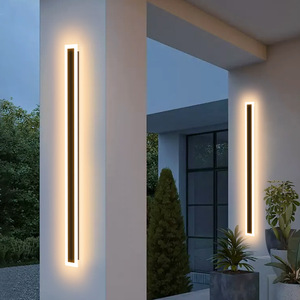 Interior exterior LED balcón <span class=keywords><strong>terraza</strong></span> decoración larga lámpara de iluminación impermeable Ip65 <span class=keywords><strong>luz</strong></span> de pared para jardín sala de estar lavado de pared - Product Image 3