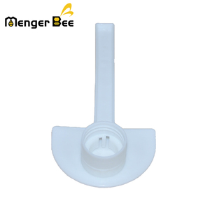 Nuevo alimentador de abeja de plástico semicircular portátil de 10 Uds., alimentador de entrada sin botella para cría de animales - Product Image 2