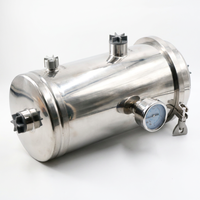 Manomètre pour purificateur d'eau, tuyau en acier inoxydable 159, ultrafiltre 3000L PP UF pour unité de purification domestique