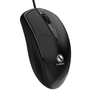 Limei 301 Upgraded Wired Optical Mouse Usb 4 Buttons Black For <b>Office</b> Gaming Laptop <b>Computer</b> Use - Product Image 2