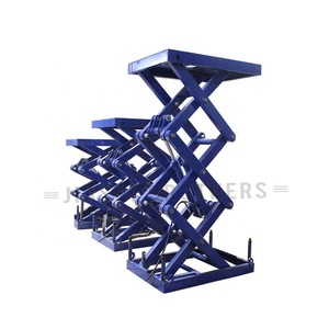Plateforme élévatrice à ciseaux fixe sur mesure JS Lift SW2008 de 1 à 10 tonnes, élévateur de marchandises avec panneau de commande et télécommande 220/380V AC - Product Image 1