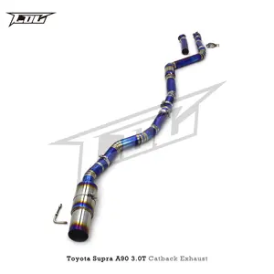 Tubo di scarico ad alte prestazioni in titanio del sistema di scarico Boska Catback per Toyota Supra A90 3.0T 2020-2023 sistema di scarico dell'automobile