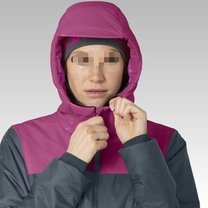 Veste à capuche légère pour <span class=keywords><strong>femme</strong></span>, chaude, confortable et compacte pour les journées de <span class=keywords><strong>ski</strong></span> en montagne par temps froid - Product Image 4