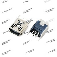 Prise de charge USB MINI 5P V3 ZX-005 220V à 90 et 180 degrés, prise mère, vente directe usine