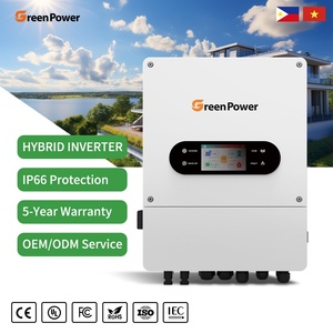 Inversores de Corriente Continua/Alterna de 6kw con Onda Sinusoidal Pura, Marca Greenpower, IP66, Resistentes al Agua, con Logotipo Personalizado de Fábrica, Filipinas, Vietnam, GP-6000-48PL1-E, IP66 - Product Image 1