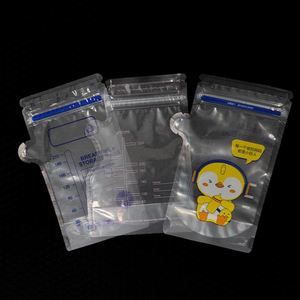 In Stock Reusable Breast Milk Storage <b>Bag</b> Wholesale BPA Free Baby Breast Milk Cooler <b>Bag</b> With Double Zipper - Product Image 3