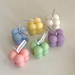 Candela Profumata Mini Cubo Dolce Fragranza Personalizzata Mini Candele Profumate Creative in Cera <span class=keywords><strong>di</strong></span> Soia Regalo <span class=keywords><strong>di</strong></span> Nozze - Product Image 3