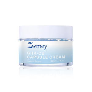 Crema in Capsule con Peptidi di Rame Blu GHK-Cu per Cura della Pelle del <span class=keywords><strong>Viso</strong></span>, Anti-Invecchiamento, Riduzione Rughe Sottili, Idratante Riparatore, Etichetta Privata - Product Image 6