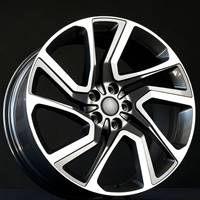 Rines Monobloque de Aleación Forjada, Diseño de Doble Radiación con Acabado Gris Mecanizado, para BMW X5 G05, 18-24 Pulgadas, PCD 5x112