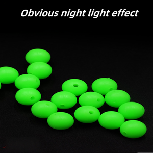 Cuentas <span class=keywords><strong>de</strong></span> plástico fluorescente que brillan en la oscuridad SNEDA, cuentas <span class=keywords><strong>de</strong></span> <span class=keywords><strong>pesca</strong></span> acrílicas transparentes <span class=keywords><strong>para</strong></span> <span class=keywords><strong>pesca</strong></span> nocturna en Lake River Stream - Product Image 4