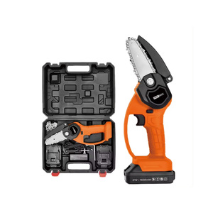 Scie à chaîne 21V OEM vente en gros bon marché Mini tronçonneuse sans fil avec batterie Scie à chaîne pour couper le <span class=keywords><strong>bois</strong></span> - Product Image 2