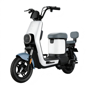 Bicicleta Eléctrica Urbana de Doble Asiento con Asistencia al Pedaleo, 48 <span class=keywords><strong>Voltios</strong></span>, 500w, 50km/h, Scooter Eléctrico con Neumáticos de 14 Pulgadas - Product Image 2