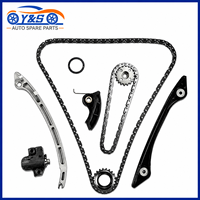 Nuevo Kit de Cadena de Distribución de Acero Aleado de Alta Resistencia al Desgaste, Reemplazo Directo para Motor Mondeo Escape 2.0L Turbo CAF488WQ9, 12 Meses de Garantía