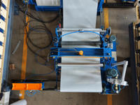 Dérouleur automatique à cône unique ZHONGHENG, structure durable, utilisation facile, pour ligne de formage de rouleaux, moteur hydraulique 2300 kg