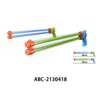 Pistolet à eau pour enfants de 65 cm, jouet à eau à 4 tubes, pistolet à eau à 2 canons pour enfants