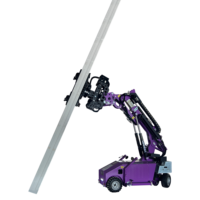 COWEST WSR-600M Pompe hydraulique industrielle multifonctionnelle pour bras robotisé, entraînement par roues avant, en acier inoxydable, pour installation de murs-rideaux